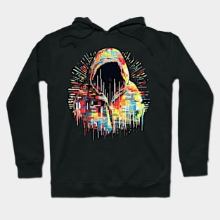 Hacker Game Urbain City Life Mistery Shadow Abstract Hoodie